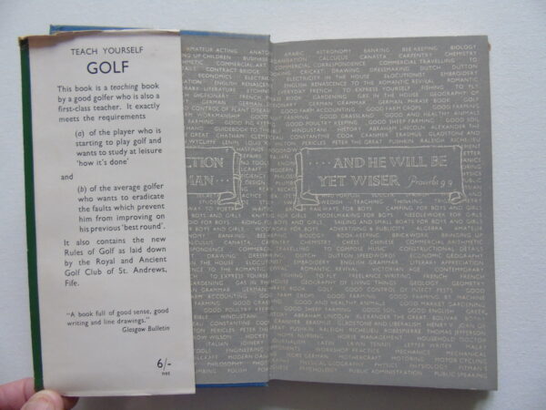 Collectable Golf Books