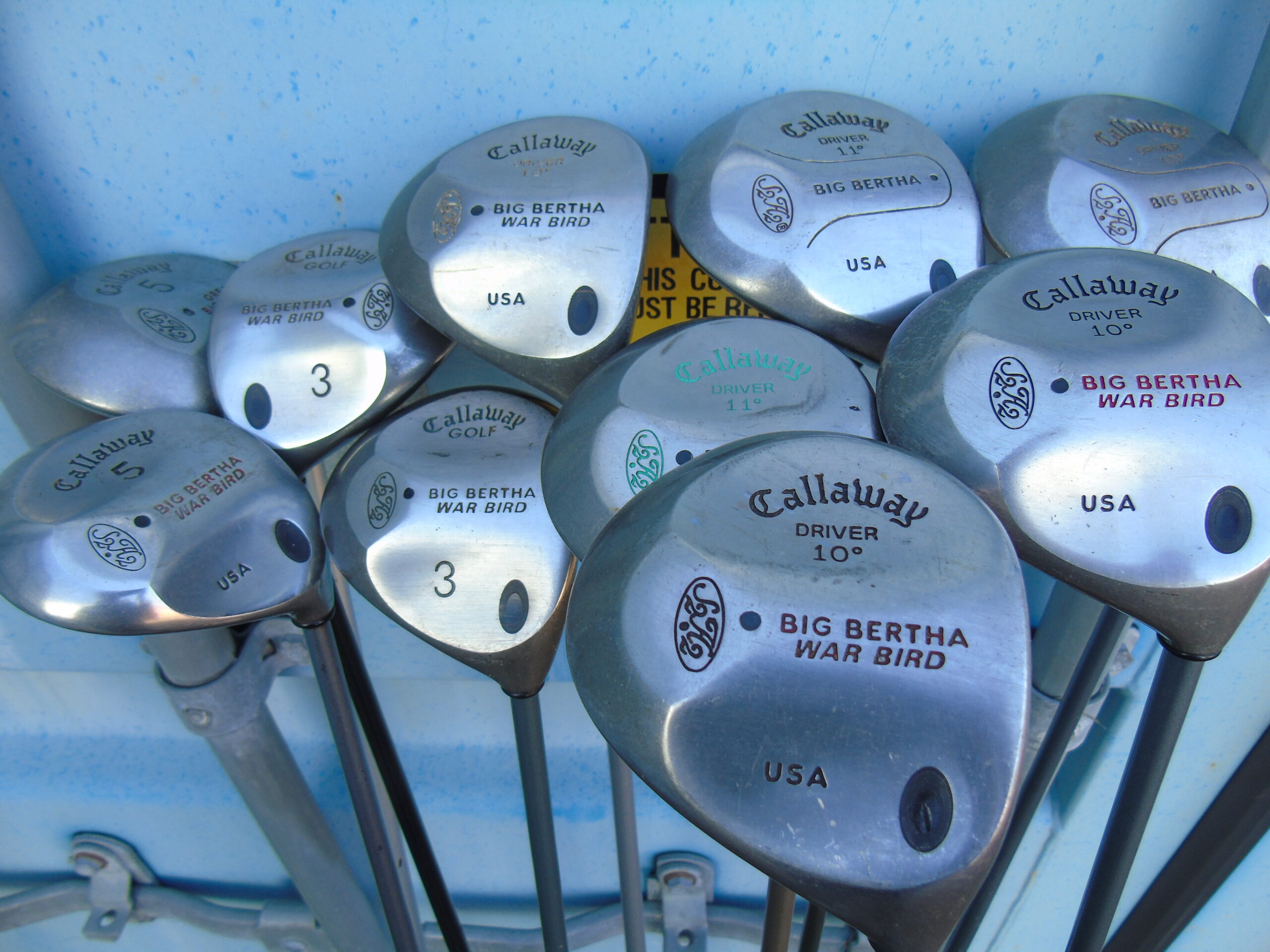 Job lot golf callaway woods