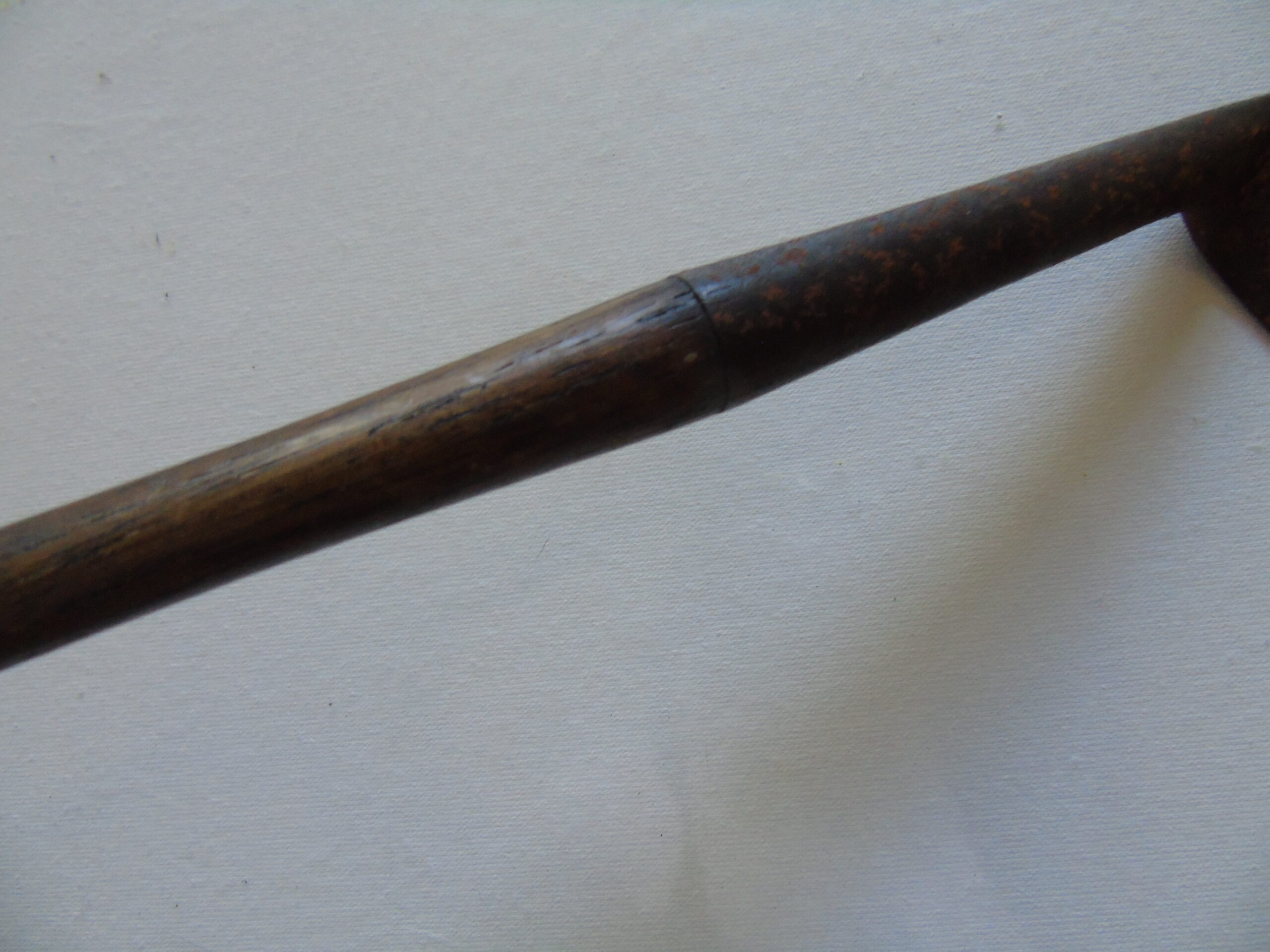 H LOGAN MASHIE NIBLICK HICKORY SHAFT GOLF CLUB - Image 5